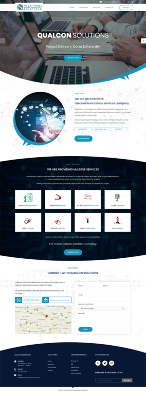 Web Design by GV Bala 2 for this project | Design #19080815