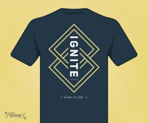 New T-Shirt/SWAG design for Ignite Church. | Apparel Design by nreimer