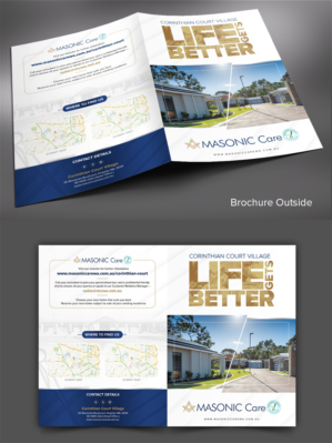 New Corporate Retirement Village Brochure Template | Graphic Design by SAI DESIGNS