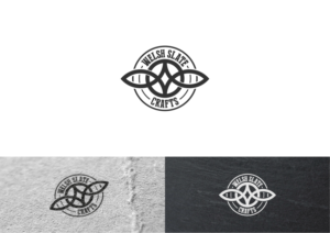 Welsh Slate Crafts | Logo Design by The Marble Peach