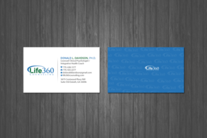 Business Card Design by Creations Box 2015 for Life360 Counseling | Design #19167024