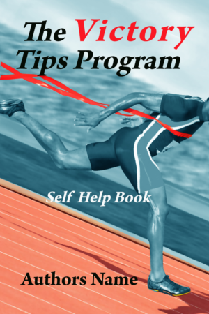 The Victory Tips Program self-help book | Graphic Design by iztok.brodnjak