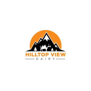 Hilltop View Dairy | Logo-Design von ecorokerz