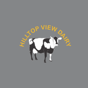 Logo-Design von orlaslim für Hilltop view Dairy  | Design #19108286