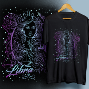 Designs for the dopest zodiac signs | T-shirt Design by 99.degree