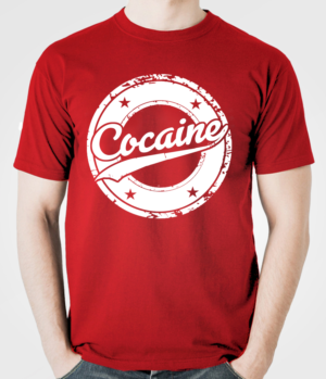 Cocaine Energy Shot t-shirt design | T-shirt Design by creative gravity