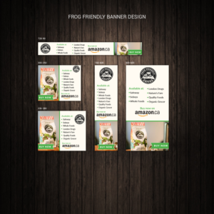 Banner Ad Design by Pd Work for Frog Friendly Coffee | Design #19149225