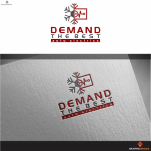 Demand Auto Electrics | Logo Design by Graphic Bricks