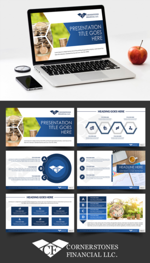 Financial Services Company power point theme design | PowerPoint Design by SAI DESIGNS