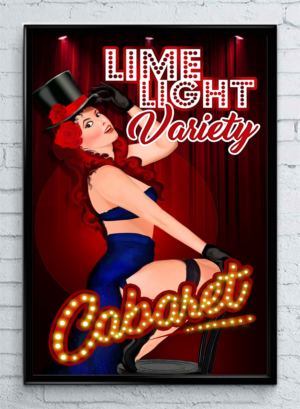 Limelight Variety Cabaret | Flyer Design by SAI DESIGNS