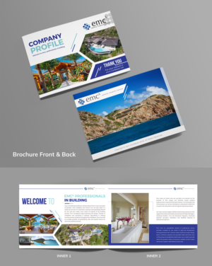 emcs Marketing Brochure for construction of multi-million dollar homes in the Caribbean | Brochure Design by SAI DESIGNS