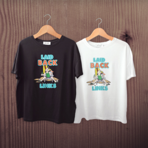 Laid back links  | T-shirt Design by Melissa 11