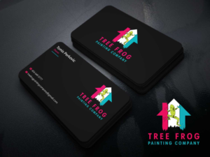 Tree Frog Painting Company | Business Card Design by Riz'