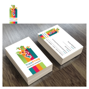 Business Card Design by wall-jamboree for Tree Frog Painting Company | Design #19200292