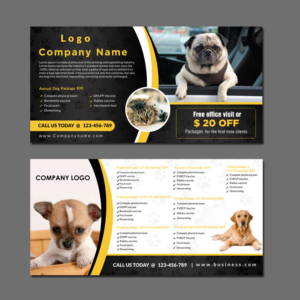 Pet Angels Animal Hospital Postcard Design | Postkarten-Design von Schöpfer