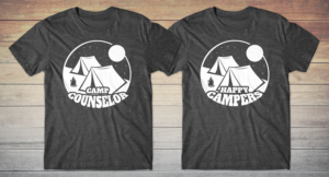 Camp Counselor // Happy Camper T-Shirts | T-shirt Design by db1404