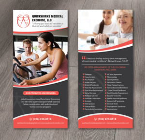 QuickWorks Medical Exercise, LLC | Flyer-Design von alex989