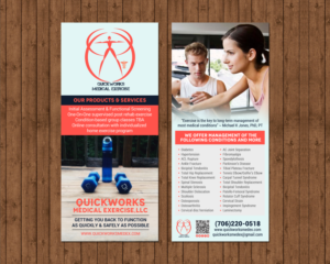 QuickWorks Medical Exercise, LLC | Flyer-Design von chandrayaan.creative