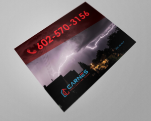 Storm postcards | Postkarten-Design von banedsgn