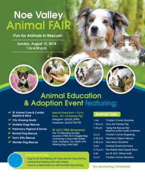 San Francisco Animal Adoption FAIR | Flyer-Design von rkailas