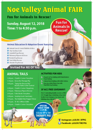 San Francisco Animal Adoption FAIR | Flyer-Design von meet007