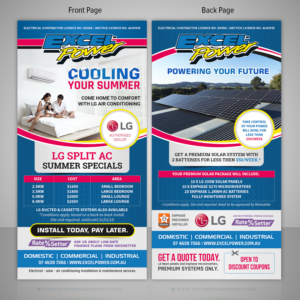 Warm Your Winter with LG / Premium Solar Systems | Flyer-Design von SAI DESIGNS