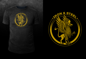 T-shirt Design by D'Mono for Iron and Steel clothing | Design #19248234