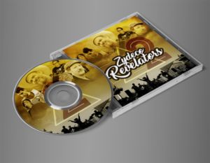 CD Artwork for the band Zydeco Revelators | Graphic Design by SAI DESIGNS