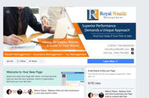 Facebook-Design von Kristina Andonoff für Royal Wealth Management | Design: #19323234