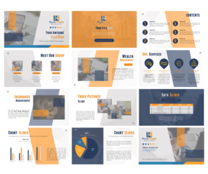 PowerPoint Design by Silvi for Royal Wealth Management | Design #19215914