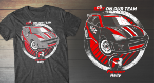 Forever Rally Merchandise T shirt Project | T-Shirt-Design von db1404