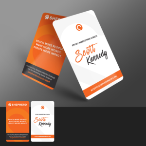 Modern Business Card for Shepherd 2018 | Business Card Design by Maxo-Biz