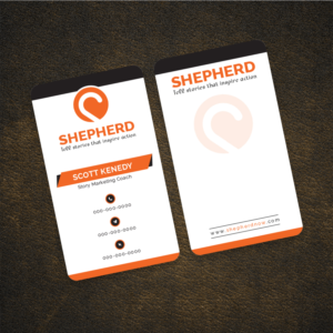 Modern Business Card for Shepherd 2018 | Business Card Design by Bold Pixels