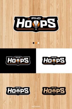 PhD Hoops | Logo Design by D.an