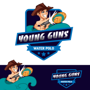 Young Guns Water Polo | Illustration Design by Gabriel T. Marques