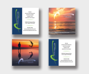 Acceleration Business Cards | Business Card Design by JK18