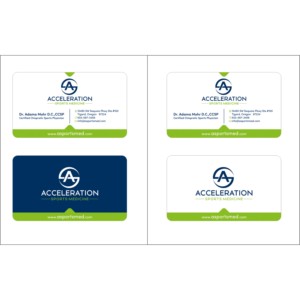 Acceleration Business Cards | Business Card Design by pulogo