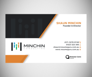 Minchin Consulting needs a quality &amp; professional business card! | Business Card Design by Designers Hub