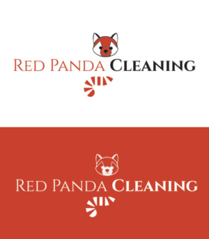 Red Panda Cleaning  | Logo Design by CC Creative Design