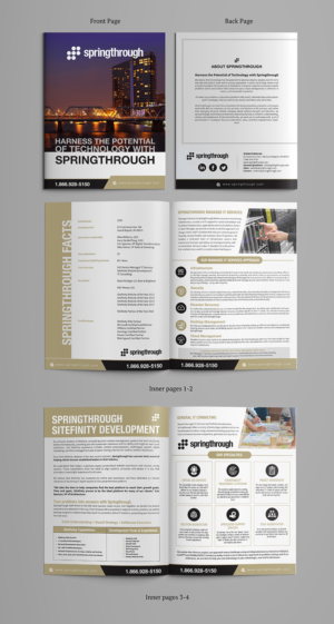 Springthrough Brochure & Fact Sheet | Flyer Design by SAI DESIGNS