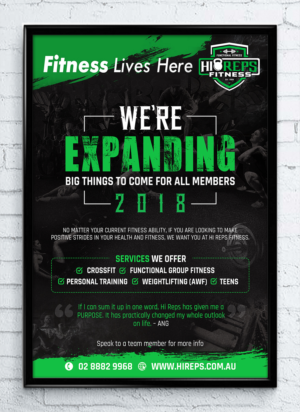 We're Expanding Poster | Flyer Design by ARTOGRAPHY