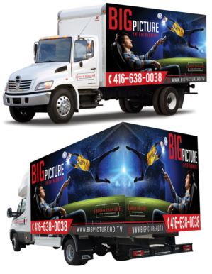 Larger than life mobile showroom car wrap | Car Wrap-Design von SAI DESIGNS