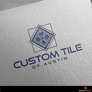 Custom Tile of Austin | Logo Design by Graphic Bricks