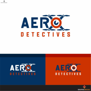 Aero Detectives (best if logo can exist with and without the text) | Logo Design by Graphic Bricks