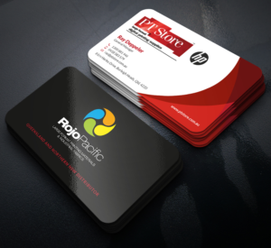 Supplier to the Wide Format Print Industry requires a modern and informative business card design | Business Card Design by Tilt