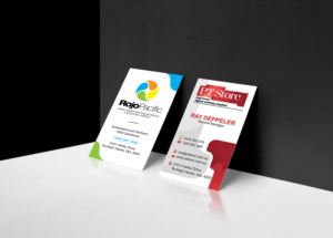 Supplier to the Wide Format Print Industry requires a modern and informative business card design | Business Card Design by JK18