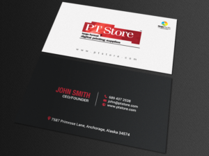 Supplier to the Wide Format Print Industry requires a modern and informative business card design | Business Card Design by chandrayaan.creative