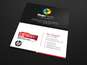 Supplier to the Wide Format Print Industry requires a modern and informative business card design | Business Card Design by Tripti Ranjan Gain