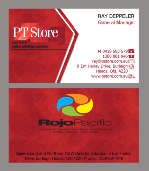 Business Card Design by raymond 4 for this project | Design #19340844