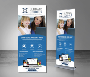 Ultimate Schools Exhibition Banner | Grafik-Design von alex989